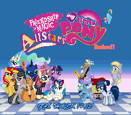 Super Pony All-stars (Beta 0.8a) Title Screen